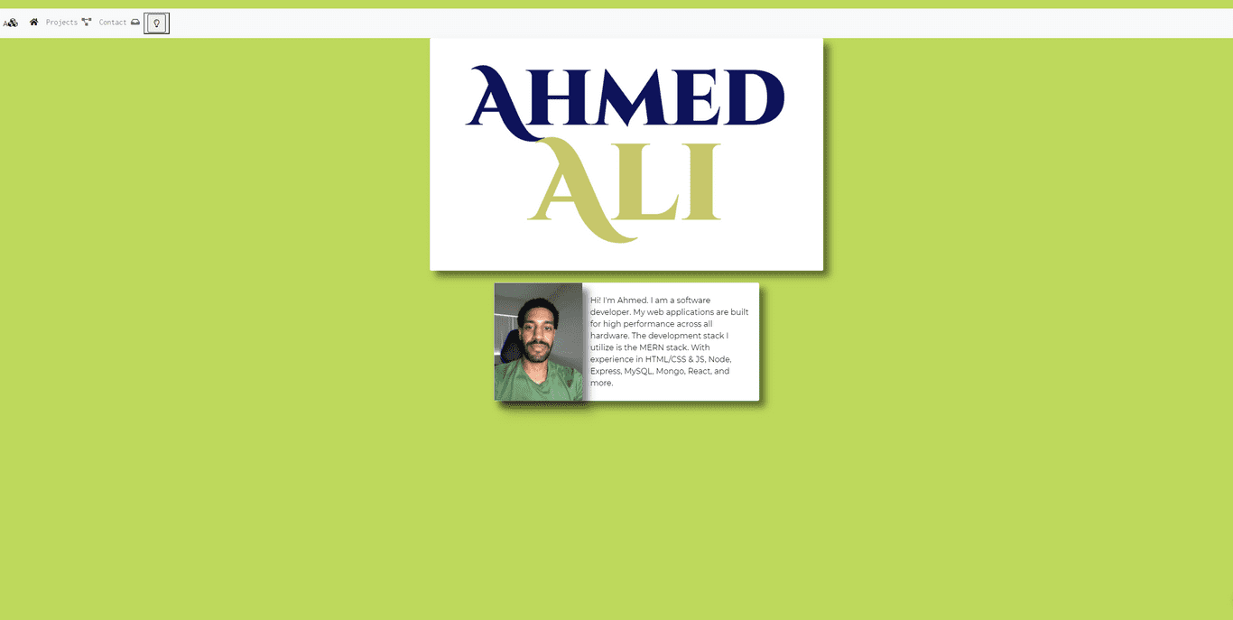 First Portfolio